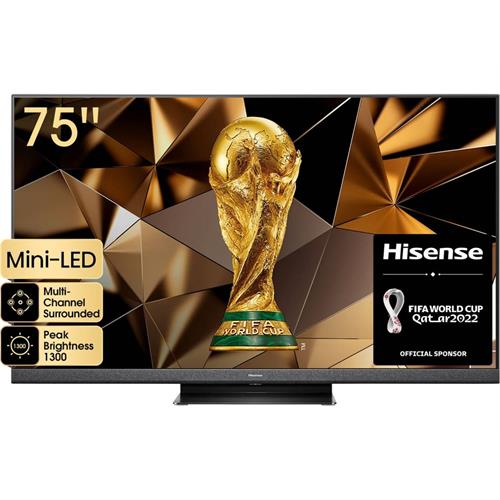 TV HISENSE 75U8HQ( 75'' - 191 cm - MINI LED UHD 4K  - Smart TV VIDAA U6.0  )