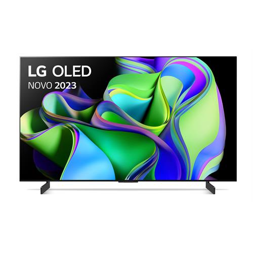 TV LG OLED42C34LA( 42'' - 107 cm - OLED evo UHD4K  - Smart TV webOS 23  )