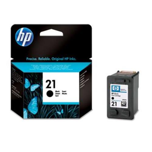 TINTEIRO HP Nş21 PRETO (5ML) - C9351AE ( Impressoras HP Deskjet 3910, 3920, 3930, 3940, D1311, D1320,... )