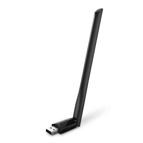 ADAPTADOR USB TP-LINK AC600-ARCHER T2U PLUS ( USB 2.0  - Preto  - 1 antena: 5 dBi     - Suporta o standard... )