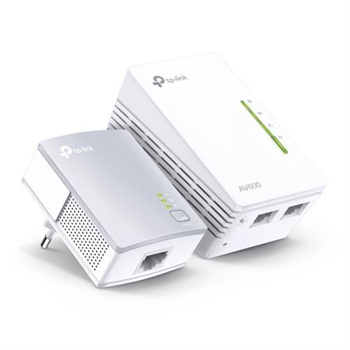 POWERLINE TP-LINK AV600 WI-FI - WPA4221 ( 3 x Ethernet  - Branco  - O botăo Wi-Fi Clone simplifica a c... )
