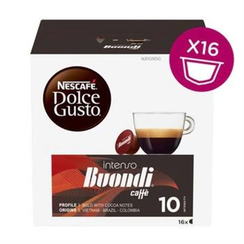 CÁPSULAS DE CAFÉ DOLCE GUSTO BUONDI INTENSO ( 48  - Um expresso ousado inspirado nos cafés portugueses - U... )