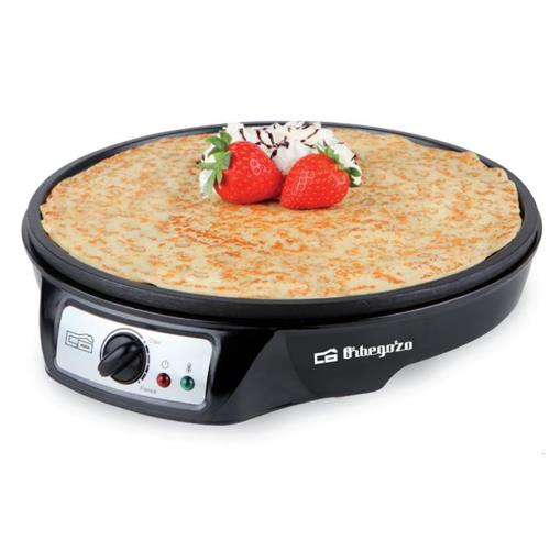 MÁQUINA CREPES ORBEGOZO CM2360 ( 1000 W - Preto  - Para fazer crepes, panquecas, omeletes e o... )