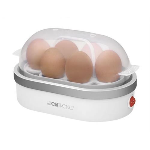 COZE OVOS CLATRONIC EK3497( 400 W - Branco  - Capacidade para 6 ovos - Recipiente removível - Sinal acústico  )